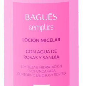 Loción micelar con agua de Rosas y Sandía